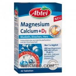 Абтей  Магний + Кальций + Витамин D3 таблетки (ABTEI Magnesium Calcium+D3 Depot Tabletten) 42 St
