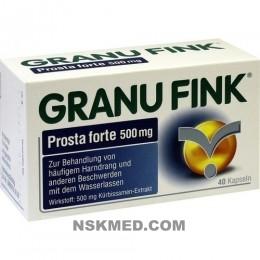 Грануфинк Проста форте (GRANU FINK Prosta forte) 500 mg Hartkapseln 40 St