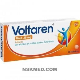 VOLTAREN Dolo 25 mg überzogene Tabletten 20 St