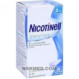 NICOTINELL Spearmint 2 mg Kaugummi 96 St