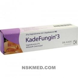 Кадефунгин 3 крем вагинальный 2% (KADEFUNGIN 3 Vaginalcreme) 20 g