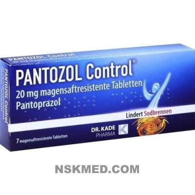 PANTOZOL Control 20 mg magensaftres.Tabletten 7 St