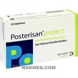 POSTERISAN protect Suppositorien 20 St