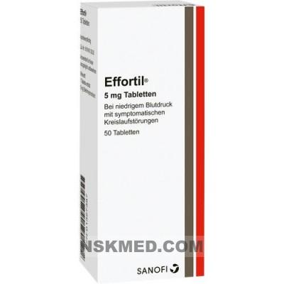 Эффортил (этилэфрин) табл. 5мг (EFFORTIL Tabletten) 50 St