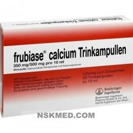 Фрубиасе кальция глюконат ампулы питьевые (FRUBIASE CALCIUM T Trinkampullen) 20 St