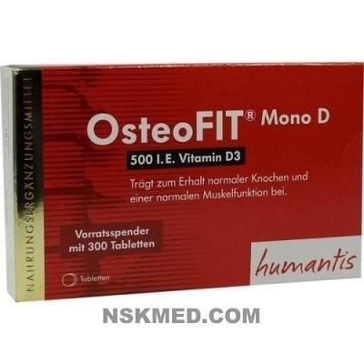 Остеофит Моно (витамин D3 500 МЕ) таблетки (OSTEOFIT Mono D Tabletten) 300 St