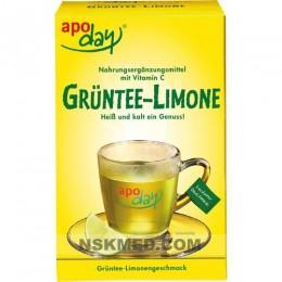 APODAY Limone Vitamin C+Grüntee-Extrakt Pulver 10X10 g