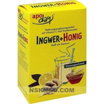 APODAY Ingwer+Honig+Vitamin C Pulver 10X10 g
