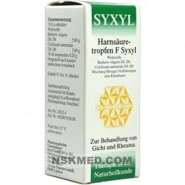 HARNSÄURETROPFEN F Syxyl Lösung 100 ml