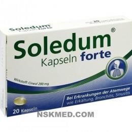 Соледум форте (SOLEDUM Kapseln forte) 200 mg 20 St