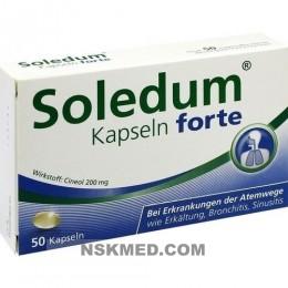Соледум форте (SOLEDUM Kapseln forte) 200 mg 50 St