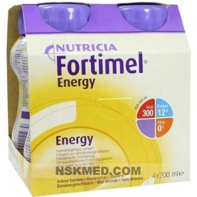 Фортимель (FORTIMEL) Energy Bananengeschmack 4X200 ml