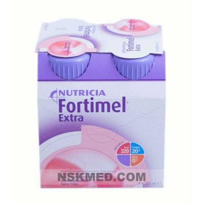 Фортимел-Экстра заменитель питания клубничный ароматизатор (FORTIMEL Extra Erdbeergeschmack) 8X4X200 ml