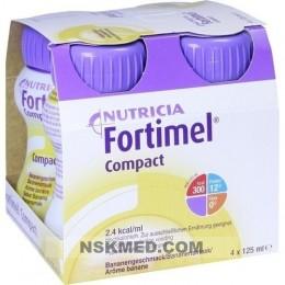 FORTIMEL Compact 2.4 Bananengeschmack 4X125 ml