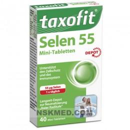 TAXOFIT Selen 55 Depot Mini-Tabletten 40 St