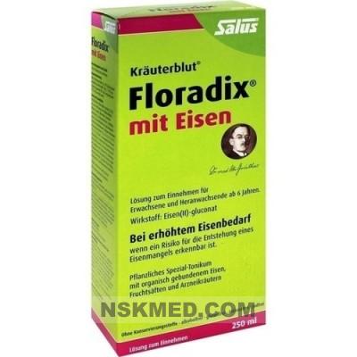 Флорадикс (FLORADIX) mit Eisen Lösung zum Einnehmen 250 ml