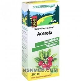 ACEROLA SAFT Schoenenberger 200 ml
