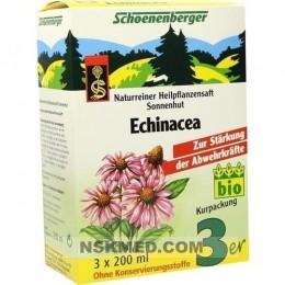 ECHINACEA SAFT Schoenenberger Heilpflanzensäfte 3X200 ml