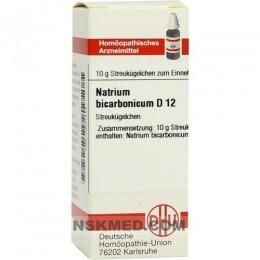 NATRIUM BICARBONICUM D 12 Globuli 10 g