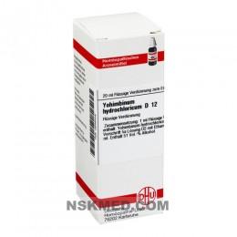 YOHIMBINUM HYDROCHLORICUM D 12 Dilution 20 ml
