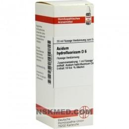ACIDUM HYDROFLUORICUM D 6 Dilution 20 ml