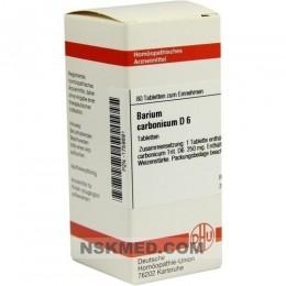 BARIUM CARBONICUM D 6 Tabletten 80 St