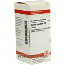 BARIUM JODATUM D 6 Tabletten 80 St