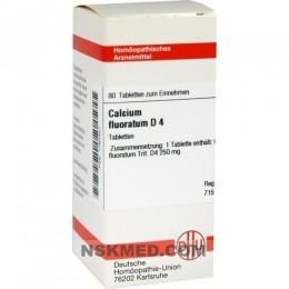 CALCIUM FLUORATUM D 4 Tabletten 80 St