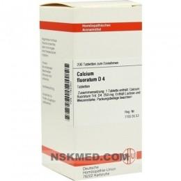 CALCIUM FLUORATUM D 4 Tabletten 200 St