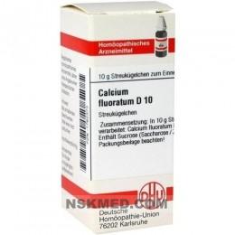 CALCIUM FLUORATUM D 10 Globuli 10 g