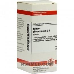Феррум фосфорикум разведение Д6 (FERRUM PHOSPHORICUM D 6) Tabletten 80 St