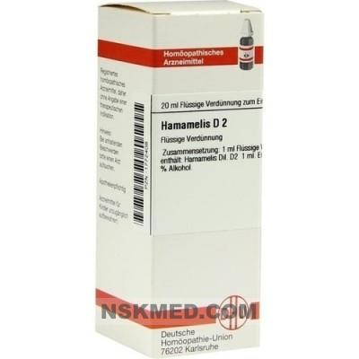 HAMAMELIS D 2 Dilution 20 ml
