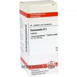 HAMAMELIS D 2 Tabletten 80 St