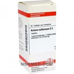 KALIUM SULFURICUM D 3 Tabletten 80 St