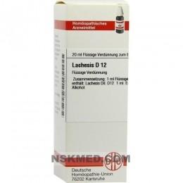 LACHESIS D 12 Dilution 20 ml
