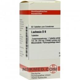 LACHESIS D 8 Tabletten 80 St