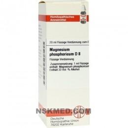 MAGNESIUM PHOSPHORICUM D 8 Dilution 20 ml
