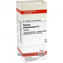 NATRIUM PHOSPHORICUM D 4 Tabletten 80 St