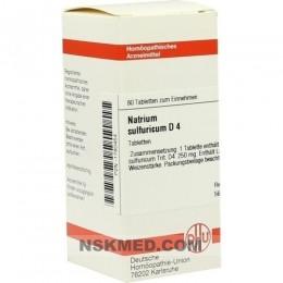 NATRIUM SULFURICUM D 4 Tabletten 80 St