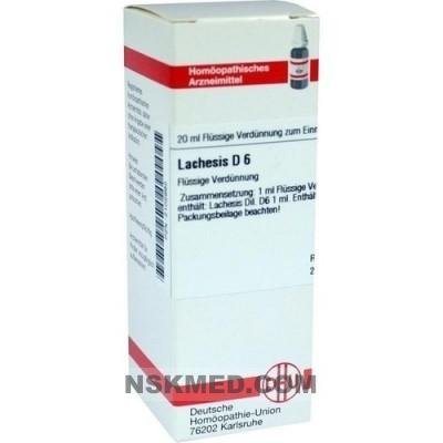 LACHESIS D 6 Dilution 20 ml