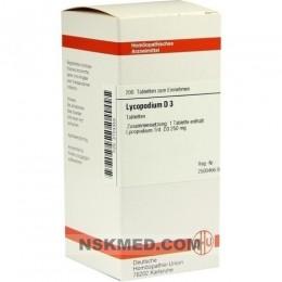 LYCOPODIUM D 3 Tabletten 200 St