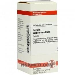 Бария карбонат таблетки (BARIUM CARBONICUM) D 30 Tabletten 80 St