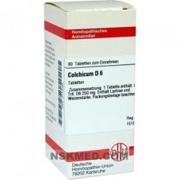 Колхиум Д6 (COLCHICUM D 6) Tabletten 80 St