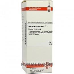 DATISCA cannabina D 2 Dilution 50 ml