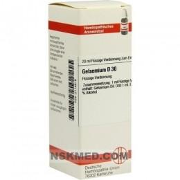 Гельземиум Д30 раствор (GELSEMIUM D 30) Dilution 20 ml