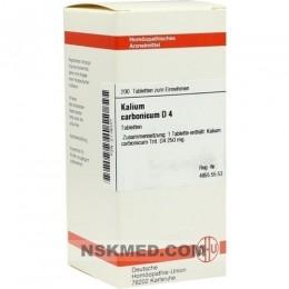 KALIUM CARBONICUM D 4 Tabletten 200 St
