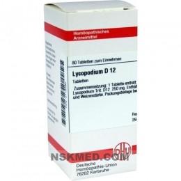 LYCOPODIUM D 12 Tabletten 80 St