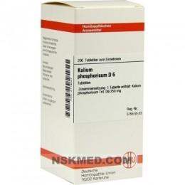 KALIUM PHOSPHORICUM D 6 Tabletten 200 St