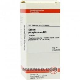 KALIUM PHOSPHORICUM D 3 Tabletten 200 St