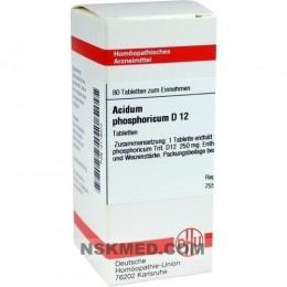 ACIDUM PHOSPHORICUM D 12 Tabletten 80 St